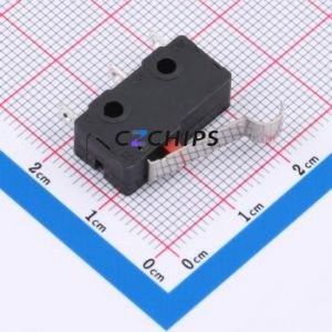 3JWD-HDRB-L4A Limit Switch SIP-3P,19.8x6.5mm Switch Single Pole Double Throw Press Piece, Bent Type 19.8mm 6.5mm - Product Image 1