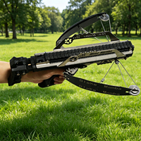 Arbalète pliable PIAOYU, lance-flèches à poulies haute résistance pour le tir sur cible en extérieur