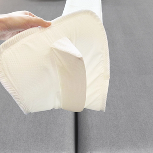 Cuscino <span class=keywords><strong>a</strong></span> Forma di T Extra Largo 30cm per <span class=keywords><strong>Letto</strong></span>, Convertitore da Twin XL <span class=keywords><strong>a</strong></span> King, Riempitivo per <span class=keywords><strong>Letto</strong></span> Diviso King con Fondo Antiscivolo - Product Image 2