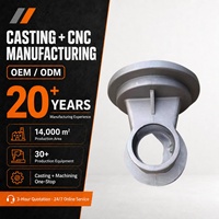 Bloc de collecteur hydraulique en aluminium moulé avec ports et passages internes usinés par CNC pour système de puissance hydraulique compact