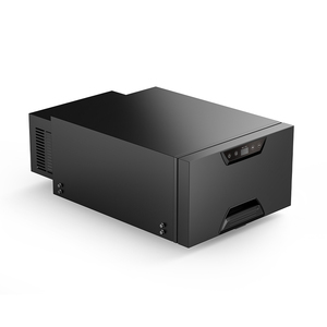 Mini réfrigérateur portable à <span class=keywords><strong>tiroir</strong></span> 30L DC 12V 24V pour voiture, réfrigérateur-congélateur à compresseur pratique, petit réfrigérateur noir pour voiture - Product Image 3