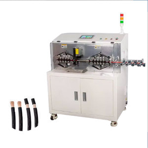 6-150 वर्ग सर्वो विद्युत तार स्ट्रिपिंग और काटने मशीन केबल विनिर्माण उपकरण - Product Image 1