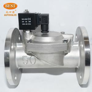 Bon prix électrovanne 110v 220v ac <span class=keywords><strong>12v</strong></span> 24v dc eau <span class=keywords><strong>hydraulique</strong></span> NO ZDF2 acier inoxydable 2 <span class=keywords><strong>voies</strong></span> électrovannes à membrane - Product Image 3