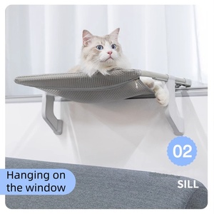 เปลญวนแมวอเนกประสงค์-ถ้วยดูดถอดได้สามารถแขวนและ<span class=keywords><strong>ติด</strong></span>ได้ทนทานและแข็งแรง - Product Image 1