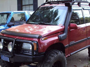 Accesorios para coche todoterreno 4X4, <span class=keywords><strong>Kit</strong></span> de esnórquel de aire, ajuste lateral izquierdo para <span class=keywords><strong>VITARA</strong></span> 1991-1999, accesorio de admisión de motor impermeable a prueba de polvo - Product Image 3