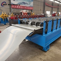 Línea Automática de Alta Velocidad para Formar Rollos de Techo Trapezoidal de Acero Inoxidable C18, Máquina de Paneles de Techo Metálicos IBR de Alta Resistencia con Rodamientos