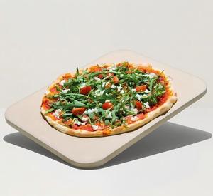 <span class=keywords><strong>Pierre</strong></span> <span class=keywords><strong>à</strong></span> <span class=keywords><strong>pizza</strong></span> rectangulaire en cordiérite robuste <span class=keywords><strong>pour</strong></span> <span class=keywords><strong>four</strong></span> et grill, résistante aux chocs thermiques, <span class=keywords><strong>pour</strong></span> la cuisson du pain - Product Image 2