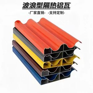 Panel de Techo Ondulado de Aleación de Aluminio, 4 mm de Espesor, Ligero, Ignífugo, Diseño Industrial para Exteriores, Longitud Personalizada - Product Image 4