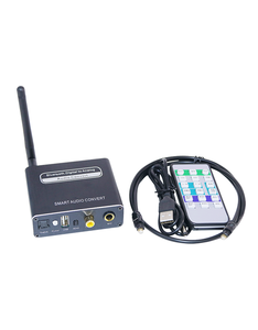 Convertidor de Audio Digital a Analógico con Fibra Óptica, Bluetooth 5.0, Micrófono, Control Remoto, Audio Inteligente - Product Image 2