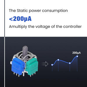 <span class=keywords><strong>Joystick</strong></span> pour une manette de jeu 3D Module de capteur analogique à effet Hall remplacement de la manette moule privé - Product Image 5