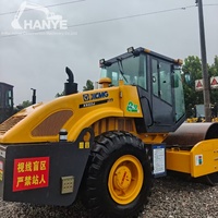 Compacteur de sol à entraînement mécanique XCMG XS223J d'occasion à prix réduit avec une force d'excitation élevée pour les projets de fondations en génie du barrage