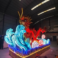 Fournitures de défilé professionnelles pour dragon chinois, défilé de carnaval personnalisé
