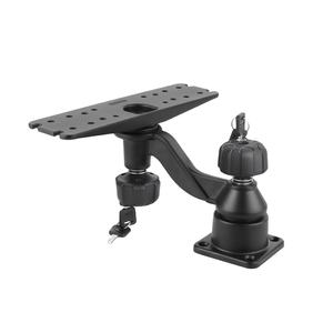 Vinmounts ตัวยึดจับปลาอลูมิเนียมทั้งหมดพร้อมล็อคเสริมแขนสำหรับเครื่องหาปลาขนาดใหญ่7ถึง16นิ้ว - Product Image 1