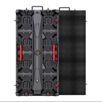 Mur vidéo LED mobile d'intérieur P2.976 à connexion par câble, panneau LED à processus GOB, écran pour événements