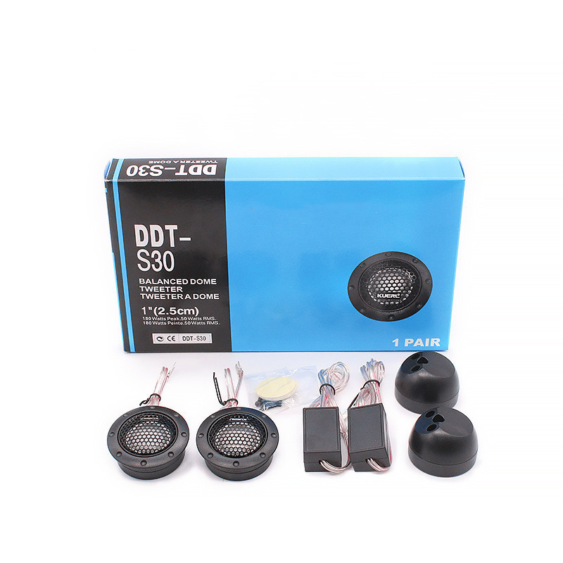 Максимальная мощность 180 Вт автомобильный маленький динамик 25 мм купольный автомобильный динамик Высокочастотный динамик универсальный автомобильный динамик