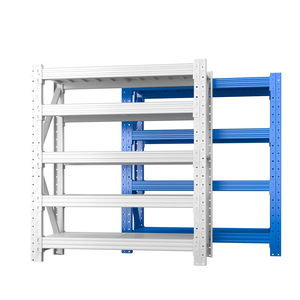 Sturdy <b>Light</b> Duty Angle Steel Shelving Practical Multi Tier Organizer Rack Suitable For Stock Arrangement In <b>Workshop</b> And Office - Product Image 2