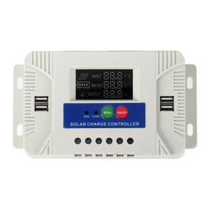 Configuración de pantalla de color libre Pantalla de luz nocturna 12V24V30A Controlador <span class=keywords><strong>Solar</strong></span> controlador de carga <span class=keywords><strong>solar</strong></span> fotovoltaico - Product Image 3