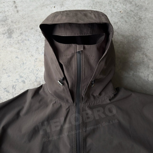 Custom Design Windproof Waterproof Nylon Zip up <strong>Jackets</strong> for <strong>Men</strong> High Quality <strong>Pullover</strong> Coat Outdoor Nylon Windbreaker <strong>Jackets</strong> - Product Image 3