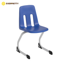 Chaise et bureau d'élève en plastique réglables en hauteur pour projet de mobilier scolaire OEM ODM