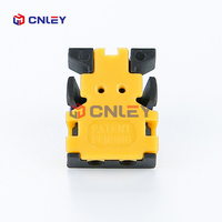 Connecteur de voiture noir à 2 trous, 2 fils, 2 broches, mâle/femelle, pour faisceau d'airbag, avec contacts en cuivre, boîtier en nylon, indice de protection IP66