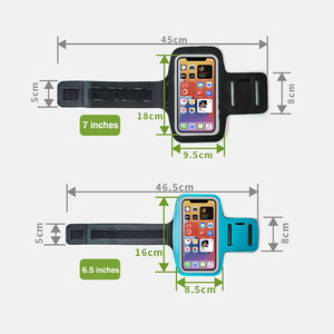 Brassard de sport réfléchissant gonflable pour course à pied, étanche, avec écran tactile, pour téléphone portable, sacoche de poignet fitness - Product Image 5