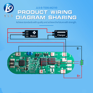 KLS OEM 3S 5A Smart Software LiFePO4 BMS Manufacturer Current Balancing <strong>Bluetooth</strong> Connection Temperature Balancing - Product Image 4