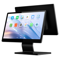 Factory Direct 15.6 Inch Innovative Silent Fanless All in One Pos Machine Windows11 Pos System with Vesa Mount All Aluminum Body