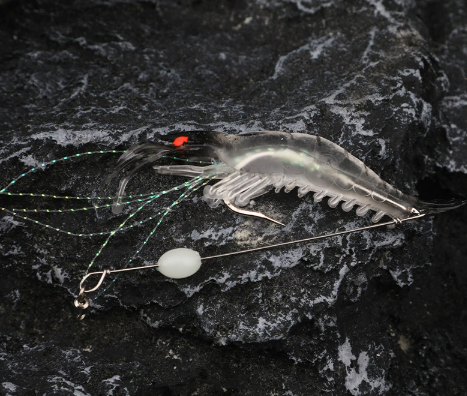 Camarón colgante estilo clásico antiguo - blanco