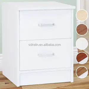 2 drawer chest white french nightstand