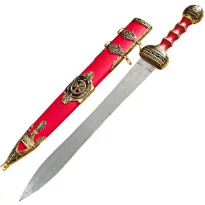 Avrupa tarzı roma batı gladyatör savaşçı kılıç performans sahne koleksiyonu el sanatları 80cm 1.6kg