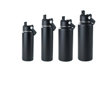 Botol Luar Angkasa 18oz  Laris Manis 304 Stainless Steel Botol Air Olahraga Isolasi Kapasitas Besar Cangkir Air Perjalanan Luar Ruangan Botol Termos