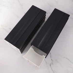 Boîte de <span class=keywords><strong>rangement</strong></span> de plateau de lentille conjonctive antichute en plastique noir pour <span class=keywords><strong>lentilles</strong></span> de myopie optique boîte de tri de lentille de lunettes de lecture - Product Image 6