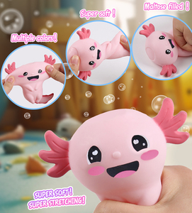 Vente en gros d'usine OEM, jouets en peluche mignons en forme de <span class=keywords><strong>salamandre</strong></span>, jouets anti-stress en pâte PVA colorée pour enfants - Product Image 6