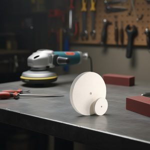 Fervi Felt Polishing Discs 150mm And 75mm For Buffing And Finishing - Product Image 3