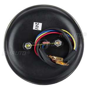 1X/2X/4X 25 LED 12V 24V Feu arrière universel pour voiture, feu stop, clignotant, feu de freinage rond, signalisation pour remorque, camion, caravane, fourgonnette, camionnette - Product Image 5