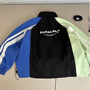 Manteau décontracté pour garçons Snidols 2026, style coréen, taille moyenne à grande, fermeture éclair, polyester, motif lettres mignonnes - Product Image 2