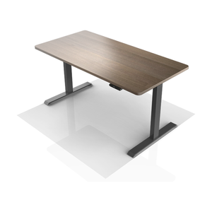 Soporte mecánico de pie para oficina, soporte de escritorio con bandeja de cable - Product Image 1