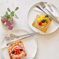 Base à gâteau jetable de haute qualité, plateau à gâteau noir pour pâtisserie et gâteaux en tranches