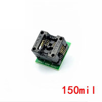 Module programmeur USB BIOS Flash EEPROM série CH341 24 25 + pince de test SOIC8 SOP8 + adaptateur 1.8V + adaptateur SOIC8 KIT de bricolage