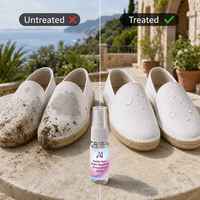 Essence liquide nano-shield invisible A1 de qualité industrielle avancée, blanc laiteux, à base de micro-silice céramique, imperméabilisante et anti-taches