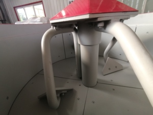 Vật liệu chịu lửa Pan Mixer máy với bánh xe di động bê tông Pan Mixer máy móc bê tông vữa Mixer - Product Image 5