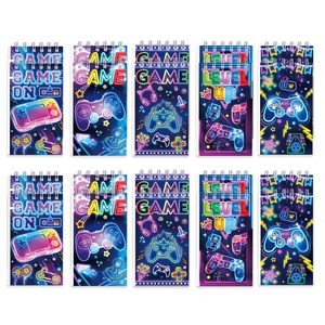 Game Console Notepad Spiral <b>Mini</b> <b>Notebook</b> 10Pcs 6x10cm Digital Printing Game Theme Diary For Students - Product Image 3