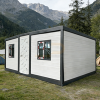 Maison conteneur extensible personnalisée de 20 pieds ou 40 pieds, facile à assembler, maison conteneur en acier, villa de luxe préfabriquée