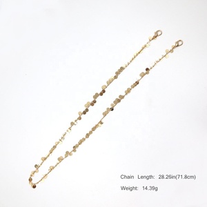UNIQ AM014 Personalizza Anti-Perso Vetro di Sun <span class=keywords><strong>con</strong></span> la Catena di <span class=keywords><strong>Occhiali</strong></span> <span class=keywords><strong>Da</strong></span> <span class=keywords><strong>Vista</strong></span> Supporto Catene D'oro Maschera Facciale - Product Image 5
