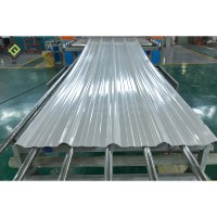 Tuiles de toiture trapézoïdales ondulées en PVC ASA+PVC - Design moderne, résistantes à la chaleur, revêtement en copeaux de pierre colorés, garantie 5 ans