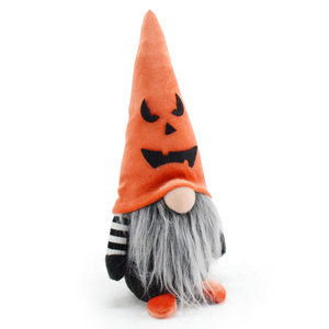 Gnomos de Calabaza Hechos a Mano para Halloween, Estilo Sueco Tomte Nórdico, Peluche Nisse Gonk Pequeño, Precio de Fábrica Boheng - Product Image 4