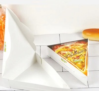 Boîtes à pizza personnalisables et recyclables, fermeture magnétique, pelliculage mat, doublure satinée, logo personnalisé, qualité alimentaire, forme triangulaire, pour emporter