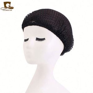 Filet à cheveux invisible personnalisé pour femme avec logo, style européen et américain, en polyester, pour chignon - Product Image 3
