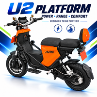 Vélo électrique haute puissance, même modèle que la plateforme LIMING U2 Premium, 30Ah-80Ah, GPS en option, cadre en acier.