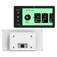 Panneau de contrôle domotique mural pour tablette 7 pouces android poe touch avec système d'alarme Zigbee NFC RFID
